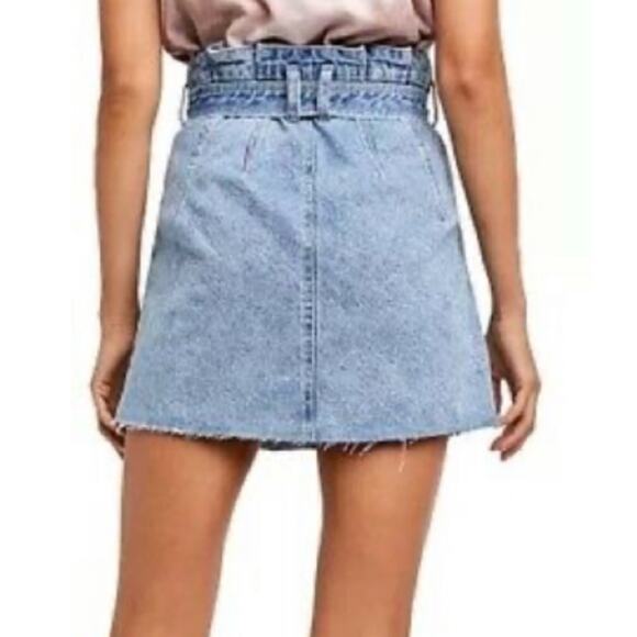 We the free East Of Eden Mini Skirt 28 high-rise Cotton academia Boho Party chic - Picture 2 of 11